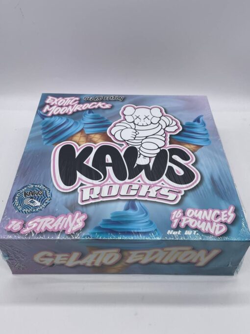 Kaws Rocks Gelato Edition LB Box